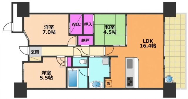 【間取り】 | ミリカヒルズ1街区