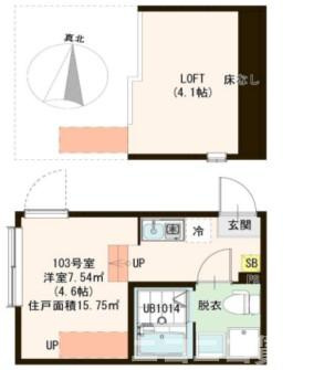 【間取り】 | ピュアセレッソ小岩