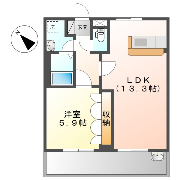 博愛館の間取り