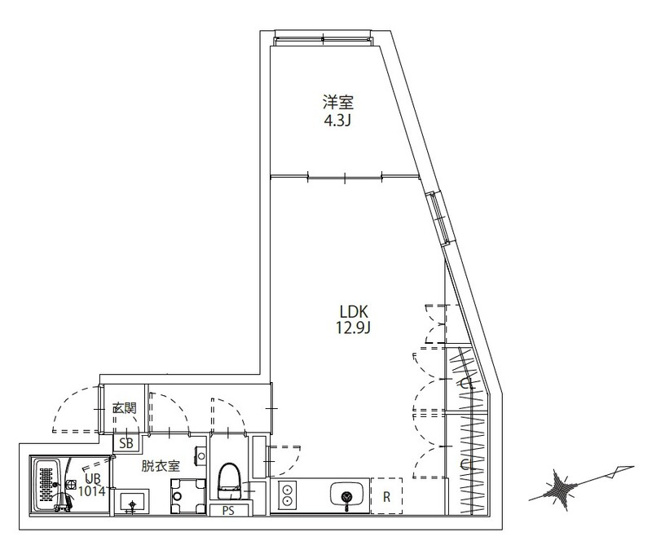 【間取り】 | CITYWALK桜台