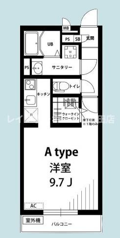 リブリ・ツキミヤ※初期費用分割後払いサービス利用可能物件の間取り