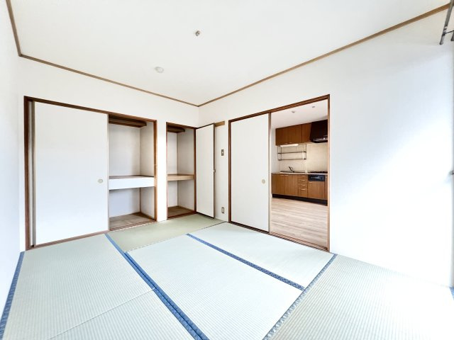 エーデルハイム Eの和室|日本らしい落ち着いた雰囲気の和室です