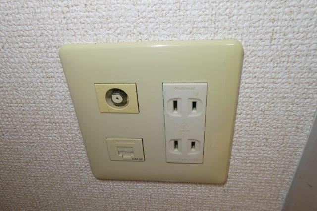 サンライフひろみねＣの設備|TVジャック・電話モジュラー