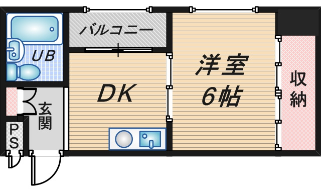 エクセレンス栄光の間取り