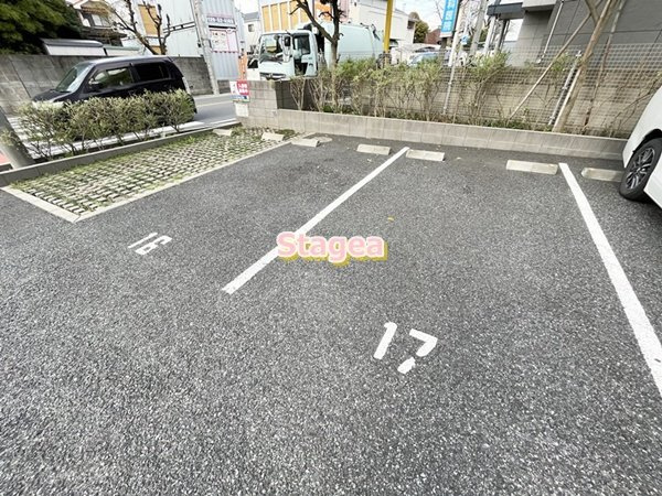 樹峰の駐車場