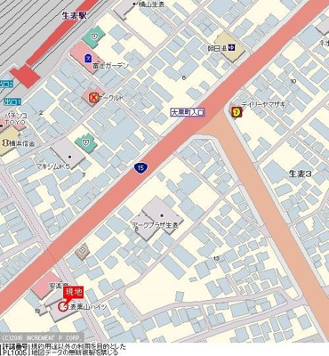 【地図】 | ライオンズマンション生麦南