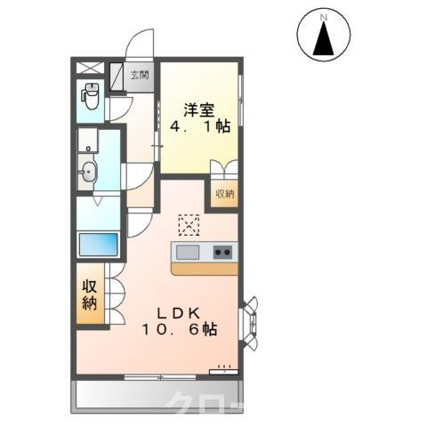 ラティールⅢの間取り