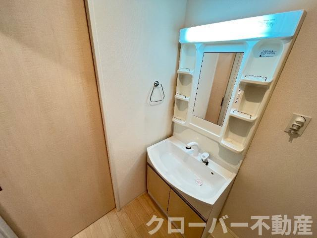 エスポワールⅡの洗面所|洗髪洗面化粧台