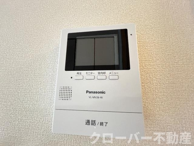 エスポワールⅡのセキュリティ|カメラ付インターホン