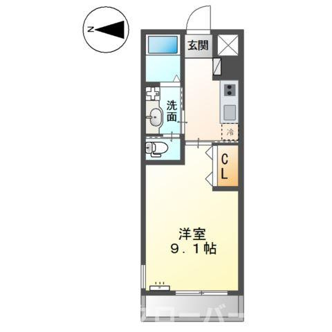 エスポワールⅡの間取り
