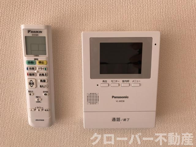 デパール　Ⅰのセキュリティ|カメラ付インターホン