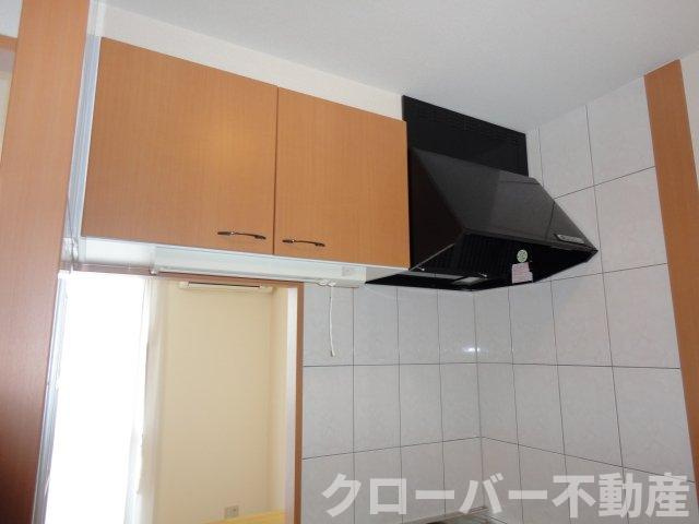 アドミレＴ－Ⅱのキッチン|キッチンの上棚