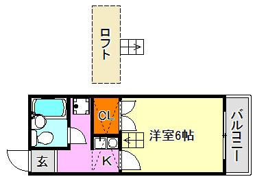 ラフォーレ一の谷の間取り