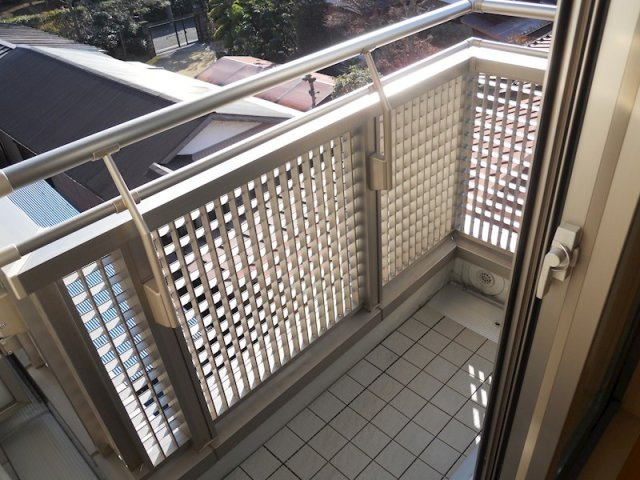 メゾンざおうのバルコニー