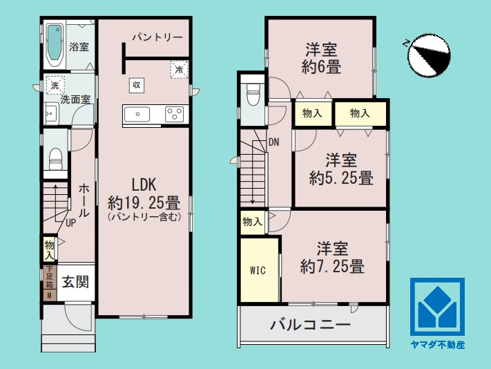 伊丹市荻野１丁目の間取り