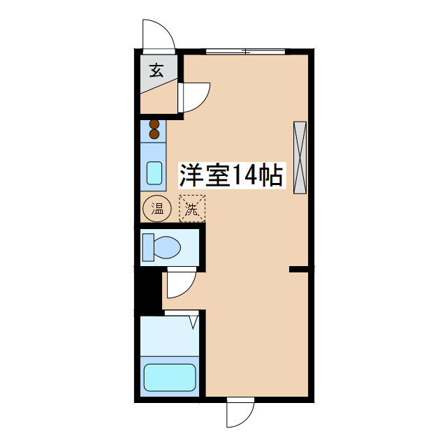 パークサイド貴の間取り