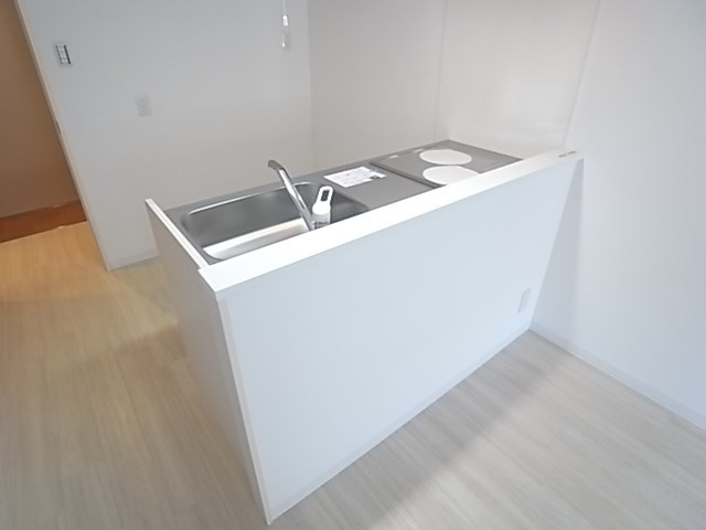 尼崎市東塚口町１丁目の賃貸マンションのキッチン