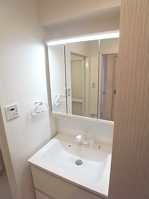 尼崎市東塚口町１丁目の賃貸マンションの洗面所