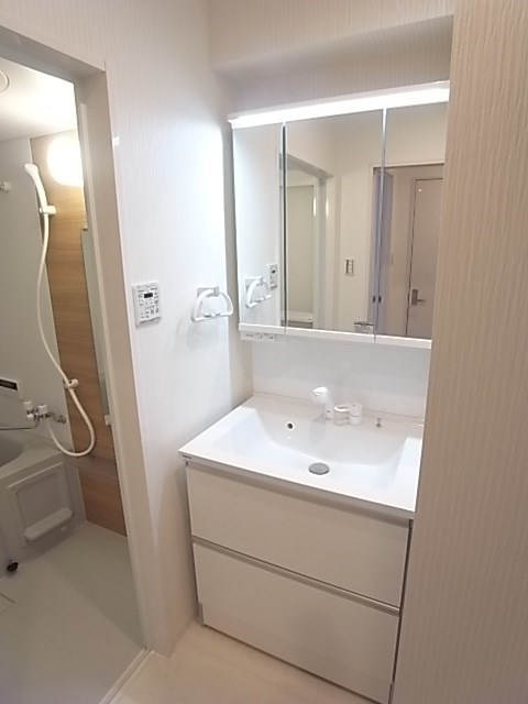 尼崎市東塚口町１丁目の賃貸マンションの洗面所