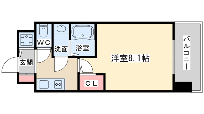 【間取り】 | サムティ梅田2グロウアクシス