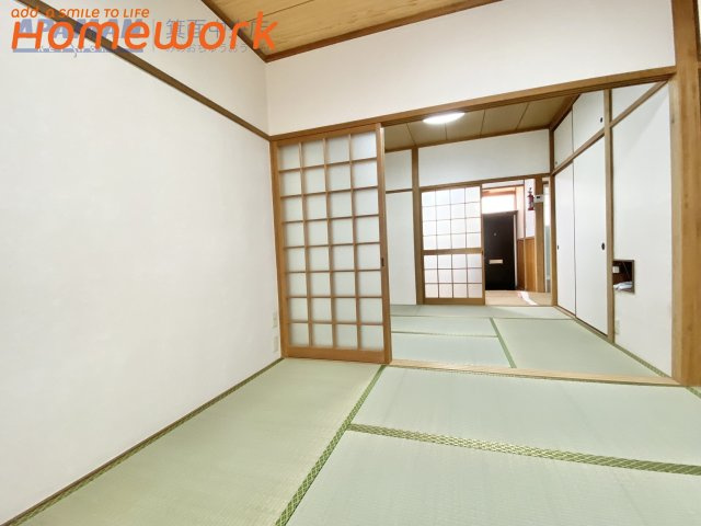 唐池ハイツの和室|和室、ちょっとしたくつろぎスペースにいかがでしょうか
