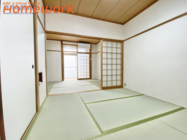 唐池ハイツの和室|くつろぎの場として、客間として、様々なシーンで活躍する和室です