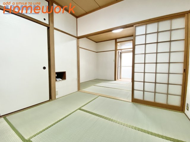 唐池ハイツの和室|和室があると落ち着いた雰囲気になりますね