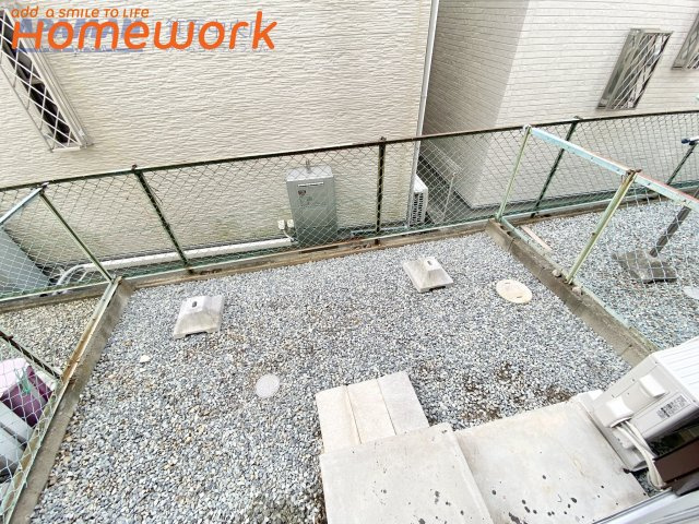 唐池ハイツの庭|お庭も活用できます