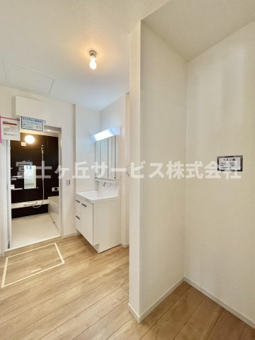 【脱衣所】 | 浜松市中央区西山町 新築一戸建て | 脱衣場です