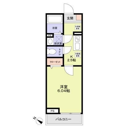 アットリラ稲毛海岸Ａの間取り