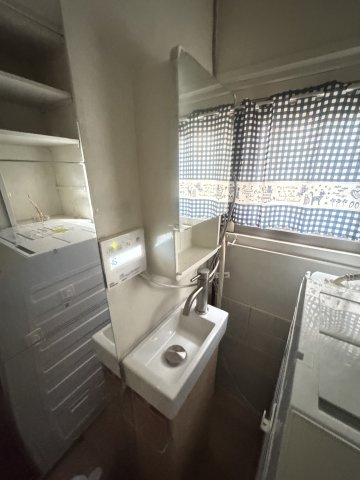 楠谷一戸建の洗面所