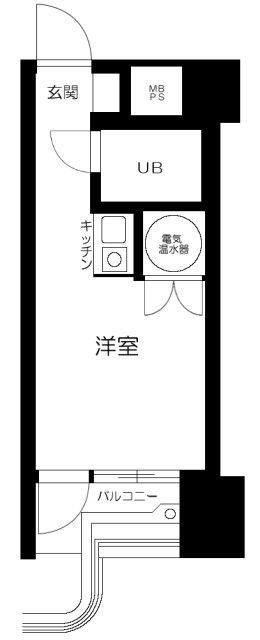ラフィネお茶の水の間取り
