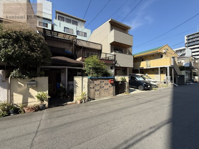大阪市城東区野江1丁目の前面道路含む現地写真