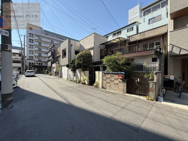 大阪市城東区野江1丁目の前面道路含む現地写真