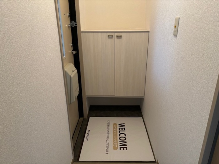 アークフラッツ　A棟の玄関