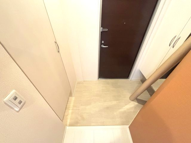 サウスグランツ1号棟の玄関