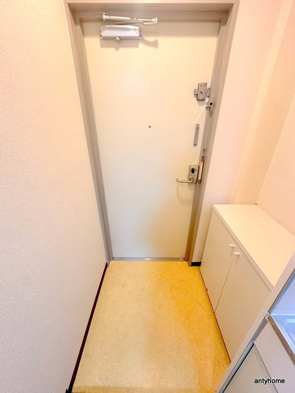 大国町池田マンションの玄関