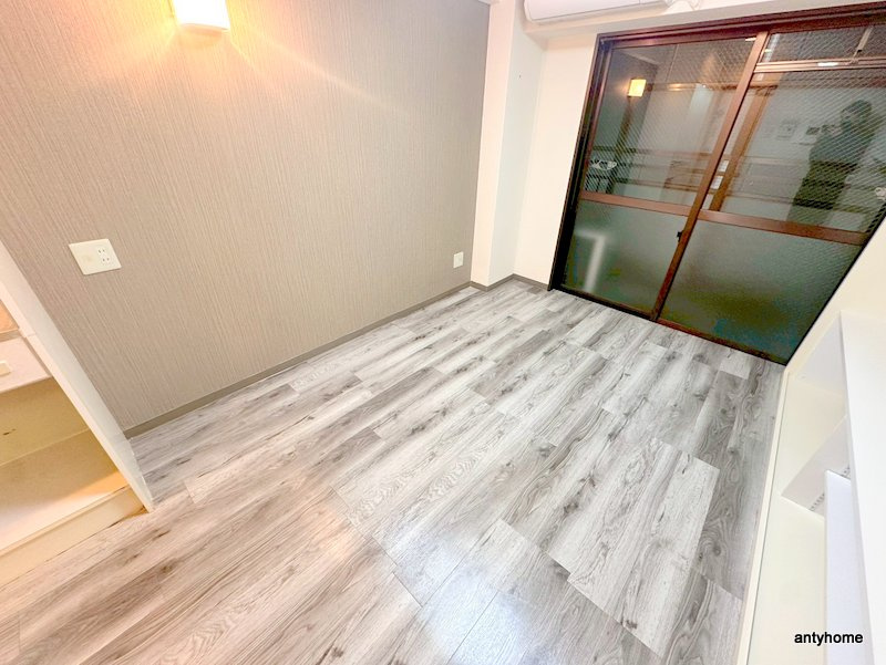 大国町池田マンションの寝室