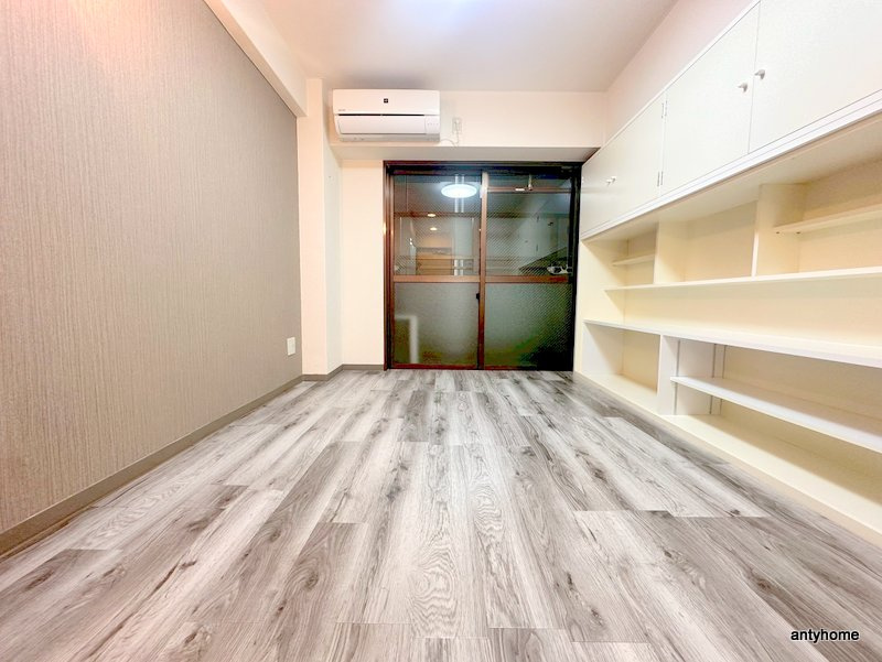大国町池田マンションの寝室