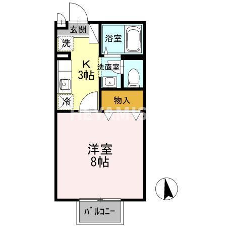 まなび野壱番館の間取り