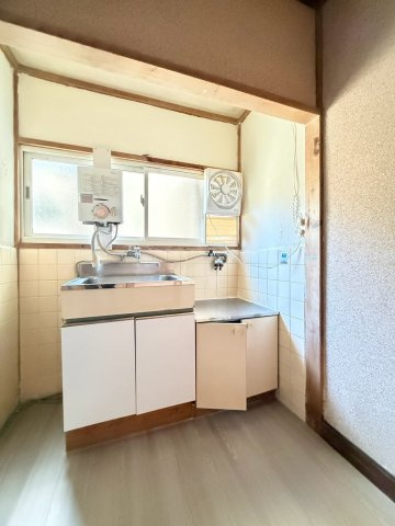 長田区檜川町アパートのキッチン