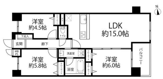 【間取り】 | エクセルシオール文京南