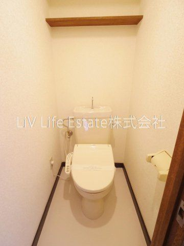 東大和市向原６丁目の賃貸マンションのトイレ