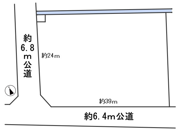 ６７００４　岐阜市河渡２丁目土地の区画図