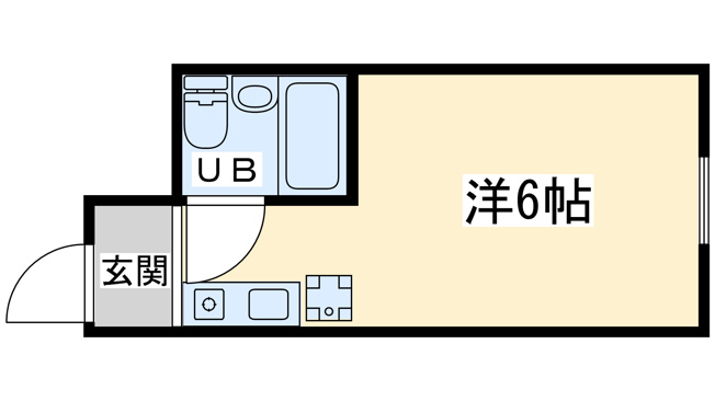 【間取り】 | ロイヤル南森町