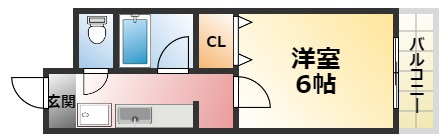 マンション宮本Ⅰの間取り