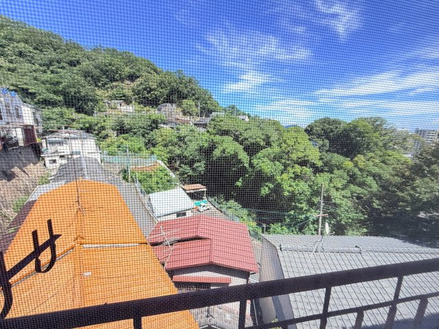 千鳥丘アパートの展望