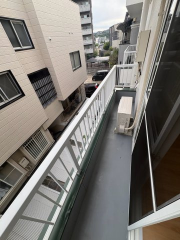 Ben匠8番館のバルコニー