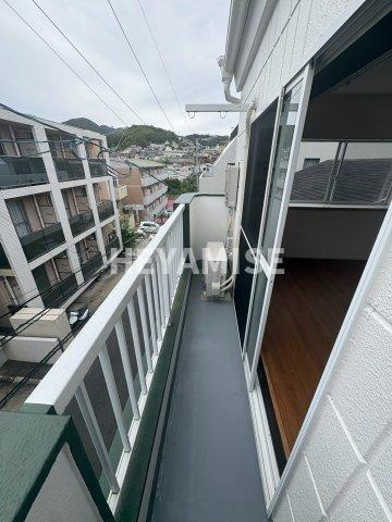 Ben匠8番館のバルコニー
