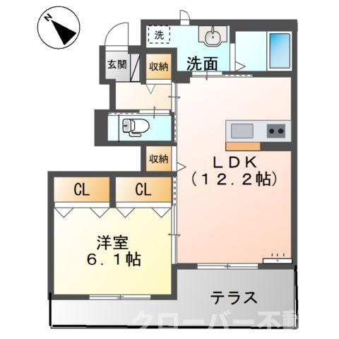 ブルーコスモの間取り